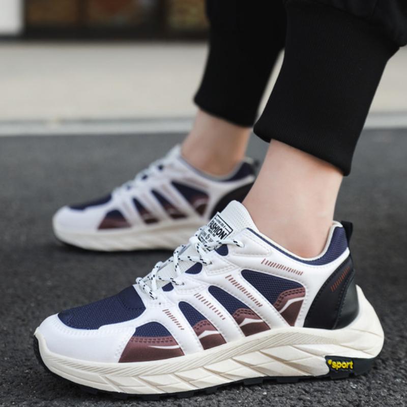 Fashion New Men Sport Shoes Comfor Non-slip Men Sneakers Outdoor Platform Casual Jogging Shoes Fashion Designer Men Sneaker