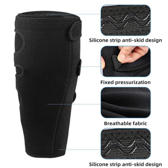 Calf Compression Sleeve for Men Women Footless Leg Compression Socks Running Shin Splints Calf Brace Support for Pain Relief Varicose Vein Treatment