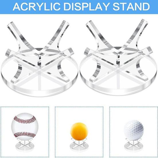 Acrylic Ball Stand Holder Sports Ball Storage Display Rack Display Stand