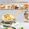 Nonstick Frying Pan Skillet Enduring Frying Pan with Heat Resistant Handle Uniform Heat Conduction Kitchen Cooking Omelette Pan