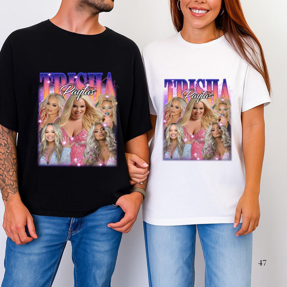 Trisha Paytas Vintage T-Shirt Influencer Graphic Tee Unisex S-5XL Unisex T-Shirt XXXXL