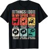 Funny Things I Do In My Spare Time Pet My Chihuahua Tee Gift Unisex T-Shirt