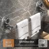 Rotatable Suction Cup Towel and Shoe Rack - No-Drill, Bathroom Storage Solution