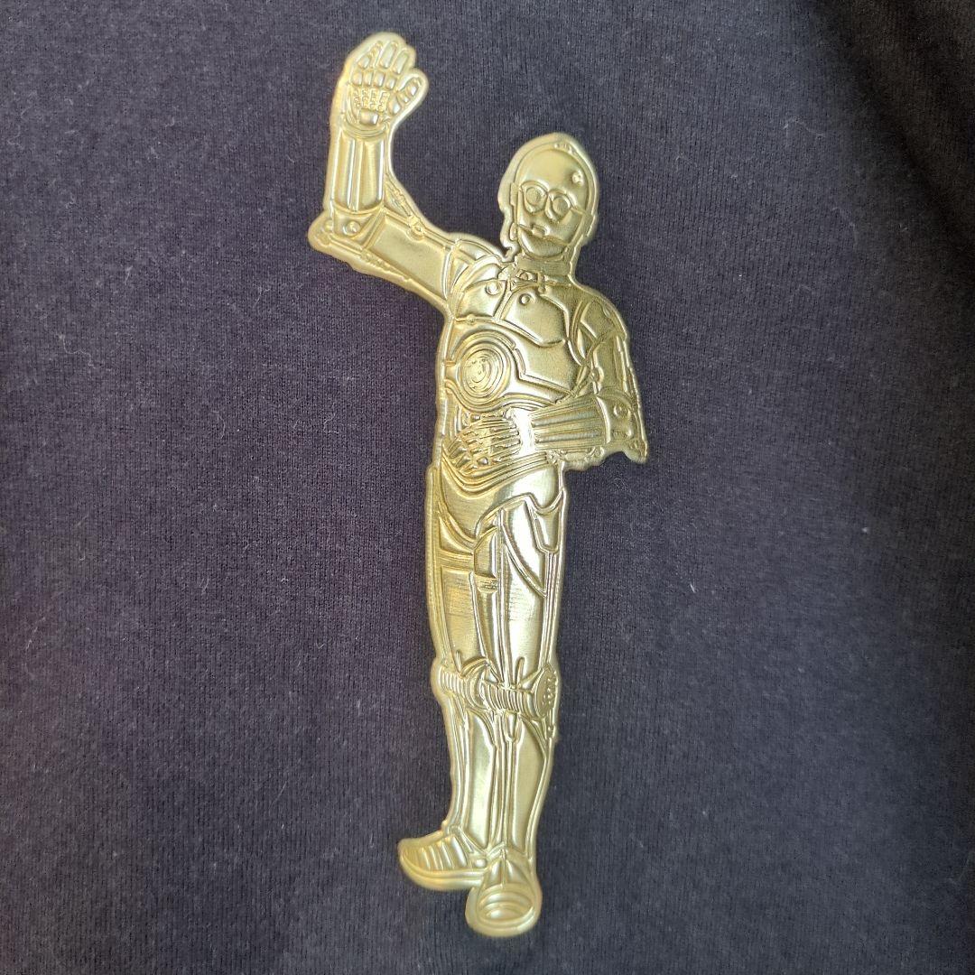 

[Б/У] Футболка с длинным рукавом Star Wars C-3PO Pokopoko Design Футболка из фильма Ретро-фильм