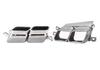 Escape Quadrado com Quatro Saídas de Aço Inoxidável para BMW Série 7 F01-F02-F03