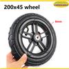 6mm 8mm 10mm Inner Hole Good Quality Wheel 200x45 Wheel 8 Inch Castor Wheel with Tyre & Tube Motorcycle Parts Electric Scooter