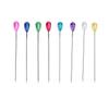 400Pcs Corsage Pins Teardrop Colored Pearl Head for Wedding Boutonniere Fabric Jewelry Making Sewing Flower Decorations