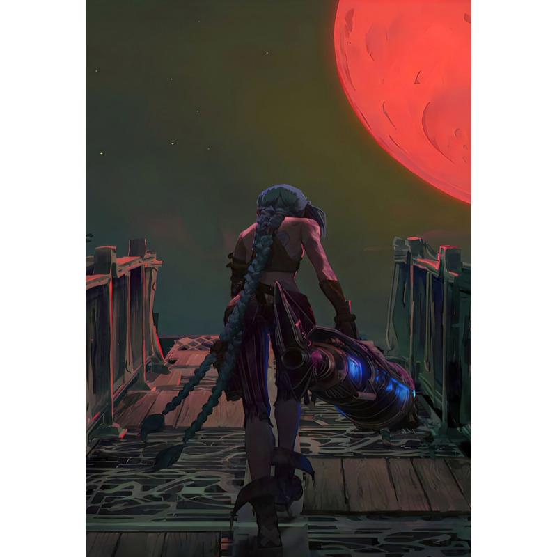 Popular Animation Arcane L-LOL Series Character Game Posters and Prints Canvas Printing Wall Art Picture Living Room Home Decor