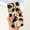 Per Custodia Telefono Black Shark 5 5Pro Lettere Soprannome Tocco Morbido Sofu Copertura Posteriore Guscio Paraurti in Silicone Nero Xiaomi Blackshark 5 Pro