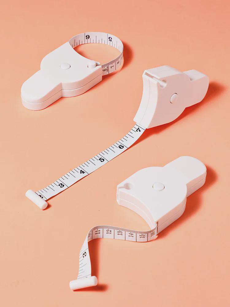 Portable Soft Tape Measure for Body Measurements - Fitness, Waist, Leg, Chest