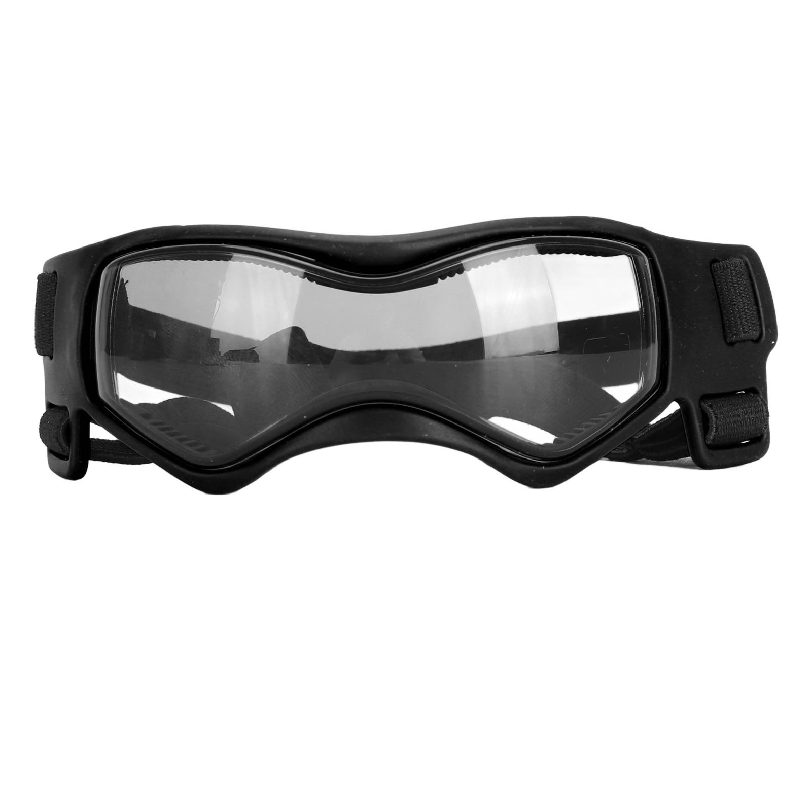 

Dog Goggles Stylish Dog Sunglasses UV Eye Protection Doggy Goggles Pet Sunglasses for Outdoor Use Black