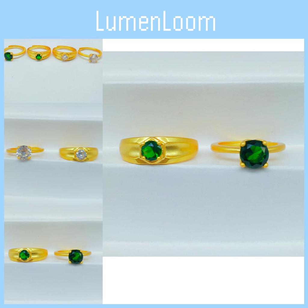 Gold Chic Plated Brass Couple Rings Featuring Stunning S For Occasions Romantic