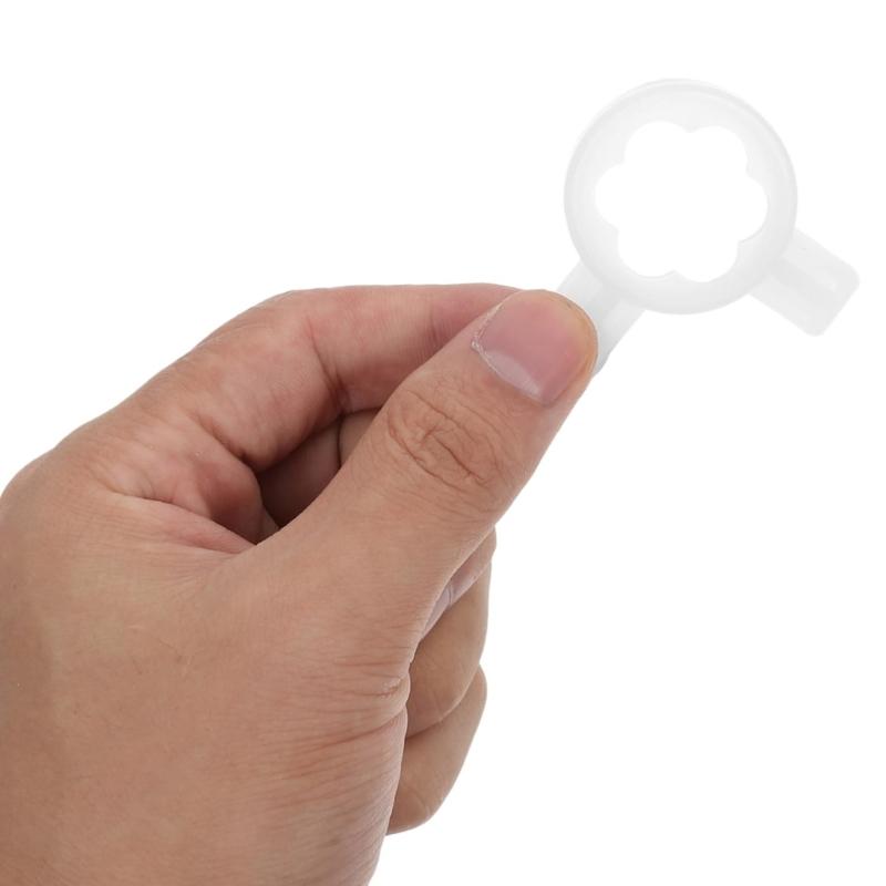5Pieces Soft Ice Cream Machine Nozzle Tips Quick Assembly Ice Cream Machine Component Suitable for Most Home Appliances