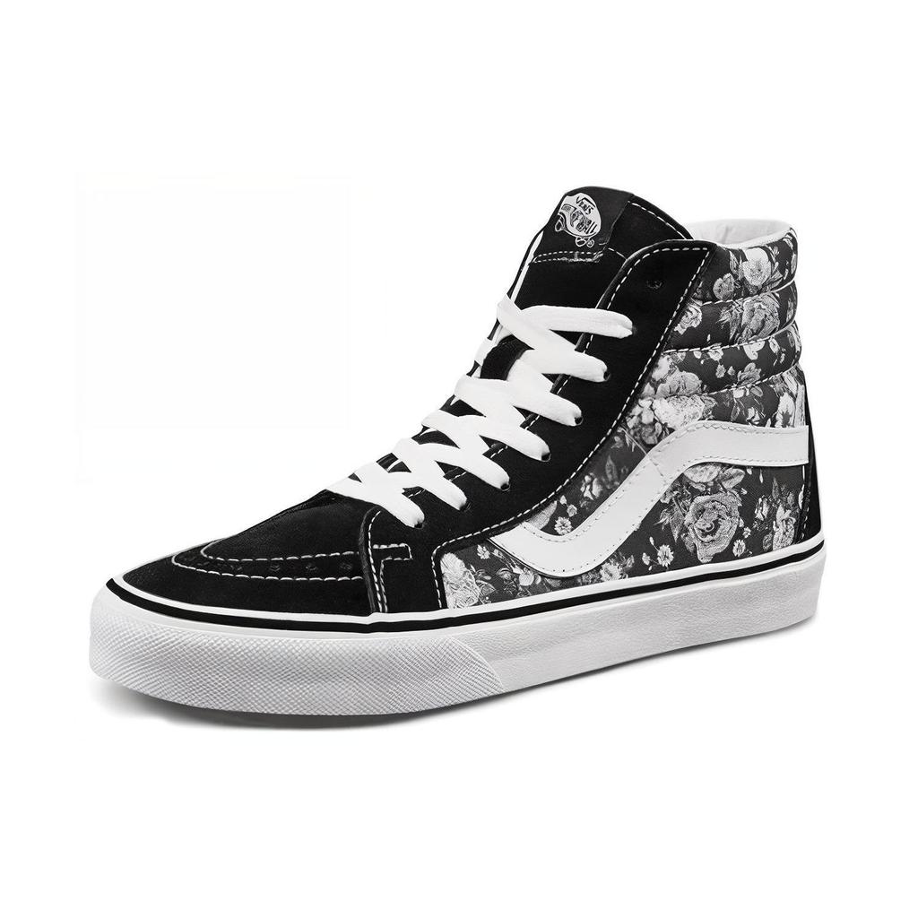 Vans Sk8 Reissue High Top Skate Shoes Unisex Sneakers Black White VN0A4BV8TY9
