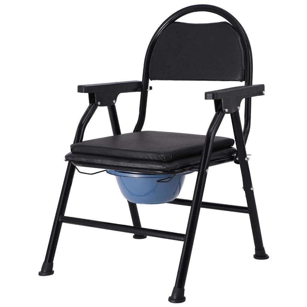 Multifunctional Foldable Toilet Chair for Elderly and Pregnant Women