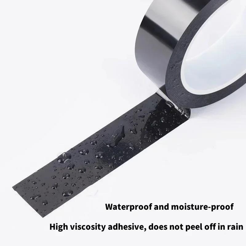 PVC Car Edge Protector Sticker Universal Fit for Automotive Window Trim and Side Molding DIY Bodywork Decoration Black Line Tape
