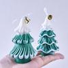 3D Christmas Tree Silicone Candle Mold DIY Christmas Ornaments Craft Gifts Making Aromath Soap Plaster Resin Molds Home Xmas Dec