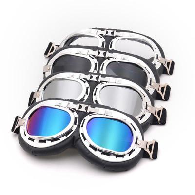 Winddichte Motorrad-Reitbrille im Harley-Retro-Stil mit UV-Schutz