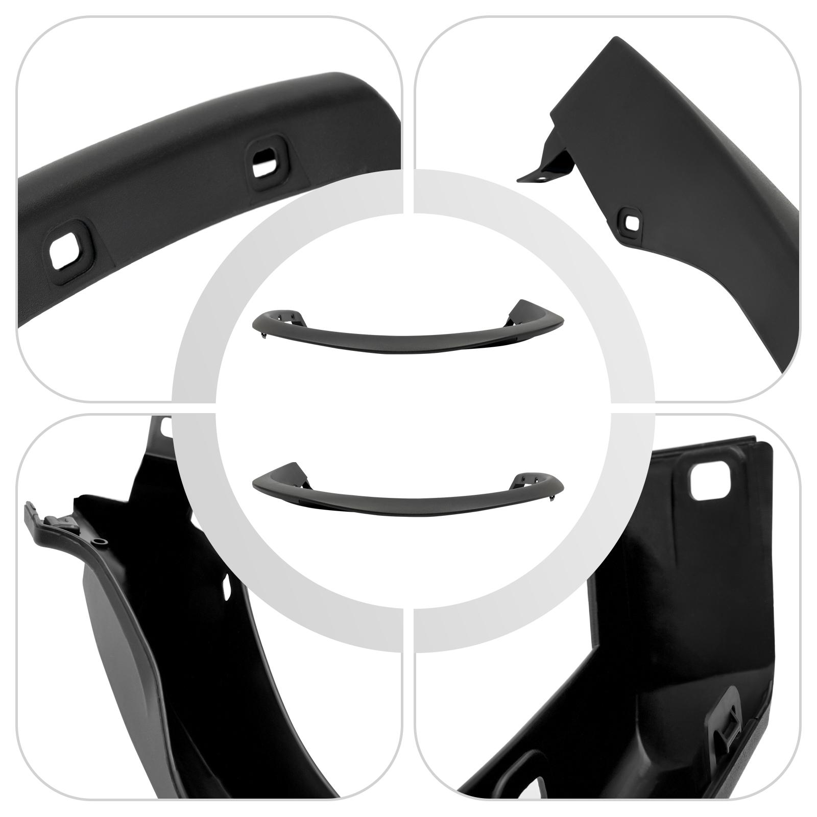 

Пара задних текстурированных черных молдингов на крылья для Nissan Murano 2015 2025, Накладки на колесные арки, Аксессуары для стайлинга кузова Style1