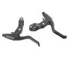 A Pair of Lightweight All Aluminum Alloy Wear Resistant Black Bicycle Brake Lever Handle Bike Cycling Equipment