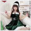 Santa Claus Sexy Tube Top Cosplay Dress Christmas Dress Women's Christmas Costume