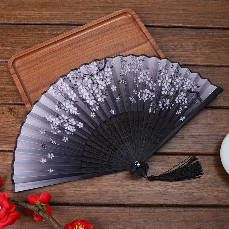 Ancient Style Folding Fan: Hanfu Dance Accessory & Photo Prop