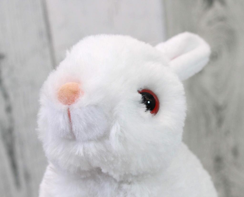 Takeoff Maron the Rex Rabbit Plush Toy, White