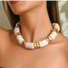 1 Acrylic Tube Exaggerated and Atmospheric Necklace Suitable for Women's Daily Wear