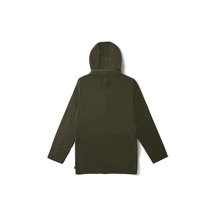 Vans Japanese Style Workwear Hooded Jacket Men Jackets Avocado-Green VN0A4RZSKCZ