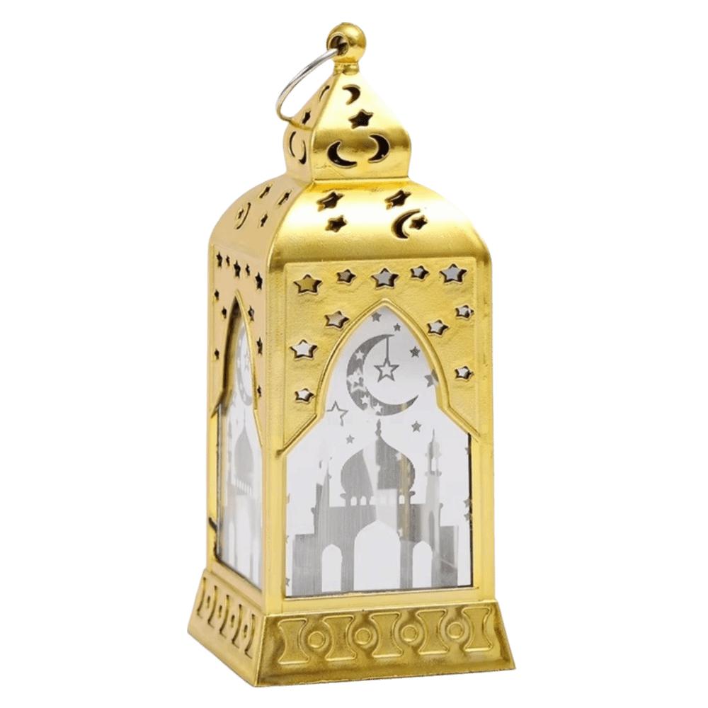 Creative LED Star Moon Eid Lamp LED Candle Lamp Moon Lamp Ramadan Decoration Muslim Ramadan Lantern Electronic Lamp Party Gifts