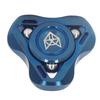 Mini Fidget Spinner For Anxiety Relief Smooth Surface Round Corner Removable Bearings Long Spin Time Durable Construction Pocket Size Metal Toy For