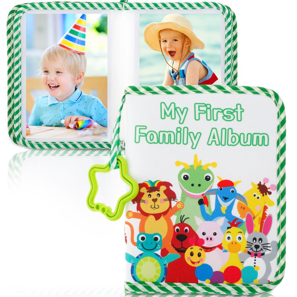 Baby Fotoalbum Erstes Jahr Baby Fotoalbum Wachstum Babys Alben Dusche Gast DIY Giraffe Fotoalbum mit Familienaufzeichnung