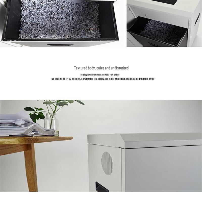 Comix Commercial P-5 Micro-Cut Paper Shredder with LCD CN plug (adapter included)
