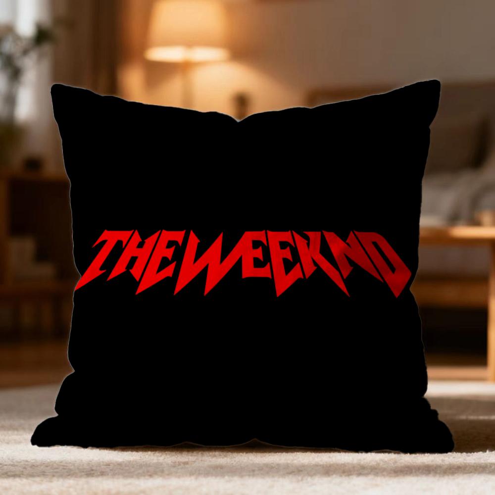 Hot T-Tthe weeknder Cushion Cover Soft Washable Pillow Case Multi-Scene for Couch Bed Travel Office Use