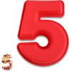 3D Silicone Number Cake Mold DIY Digital Bakery Chocolate Pastry Cream Non-Stick Baking Mould for Birthday Wedding Anniversary
