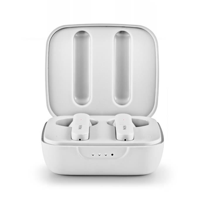 Écouteurs sans fil - NGS - ARTICA MOVE WHITE - Bluetooth 5.3 - 28h d'autonomie - ENC anti-bruit