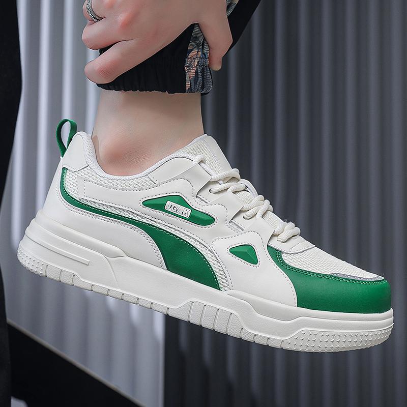 Men’s White Sports Basketball Shoes Street Style Running Sneakers Students Black Skateborading Shoes Large Size 50