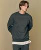 BASIC HOUSE Uni Layered Round Short Sleeve T-Shirt Standard Length White (+4Cm) Lats0114