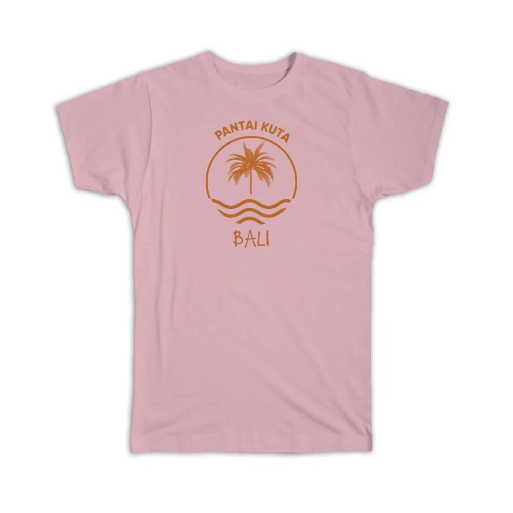 Gift T-Shirt : Retro Palm Pantai Kuta Bali Indonesia Vintage Graphic 4XL