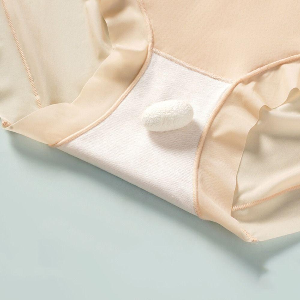 Shapers Tummy Control Underwear Ice Silk Body Shaping Briefs Lingerie Butt Lifting Panties  Ladies