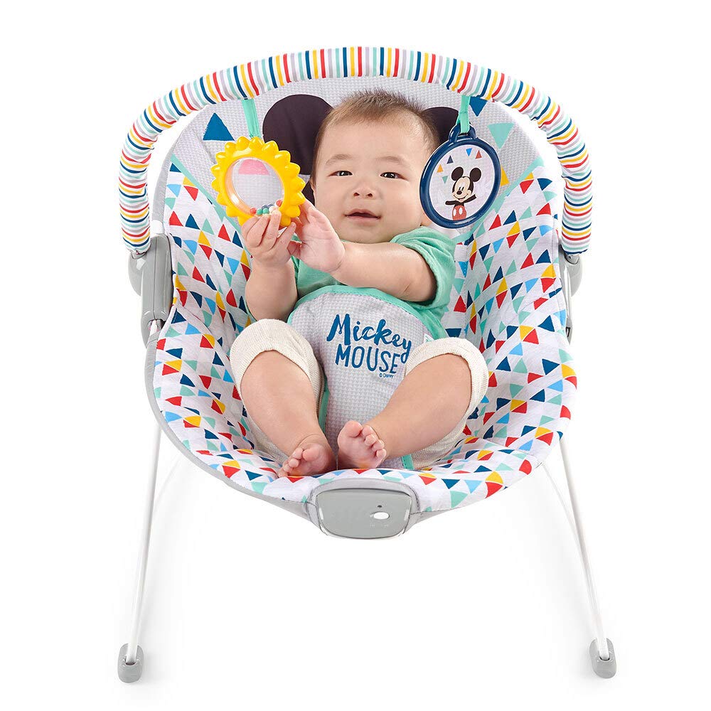 Disney Baby Mickey Mouse Happy Triangle Bouncer 0 Months by Kids II ~ (11896)