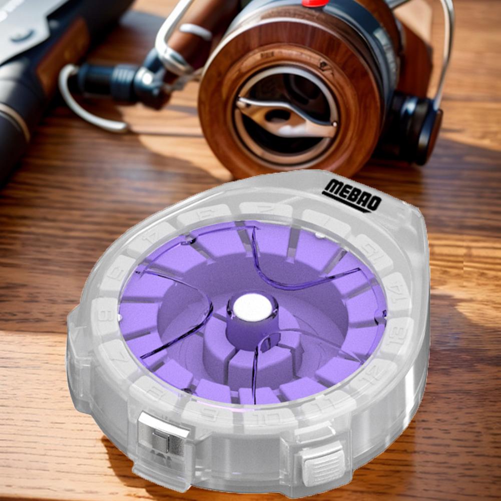 Fishing Main Coil Winding Tool Multifunctional Fishing Line Storage Box with Anti-Reversal Device Fishing Accessories