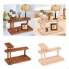 3 Tier Wooden Spice Rack And Makeup Holder for Various