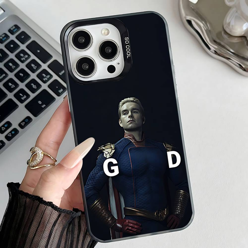 Homelander the B-boys Phone Case For iPhone 17,16,15,14,13,12,11,Pro,Max,Plus,E,Air,Mini Black Tpu IMD Cover