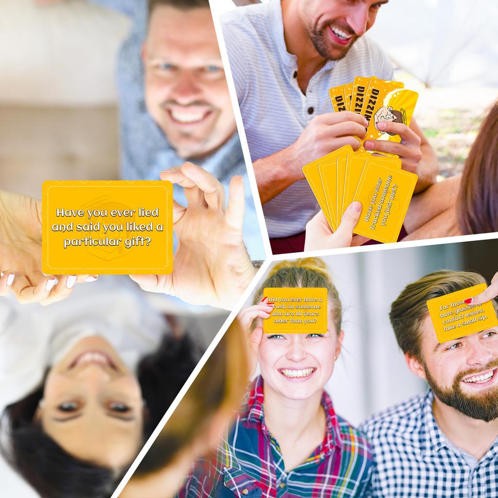 Dizziness Challenge Card Games for Adults Party Icebreaker Truth and Dare Game for Couples Date Night Social Gatherings Game Nights