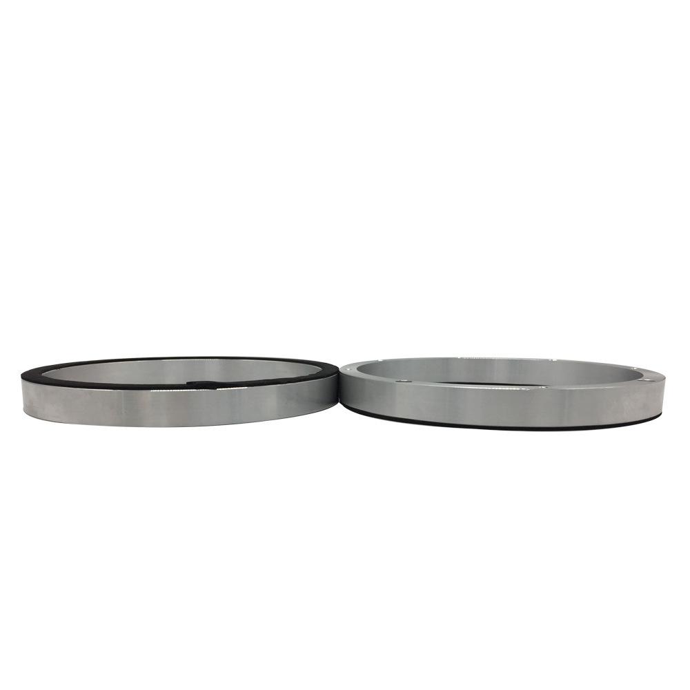 2pcs Aluminum Alloy 6.5inch Speaker Mount Speakers Pad Adapter Plates Bracket Ring Mat Car Refit 6.5''