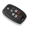 New 6 Buttons Silicone Car Remote Card Key Case Cover Shell Fob for Kia Sedona/Grand/Carnival/Sorento L580 Accessories Box