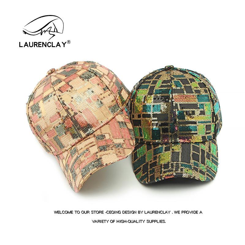 

Fashion full sequined baseball cap children spring and summer outdoor sunscreen visor show atmosphere hard top cap Adjustable чорний