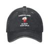 Greenland Is Not For Sale  Casual Baseball Cap  Outdoor Sport Trucker Hat Spring Breathable Unisex Women Streetwear Baseball Caps