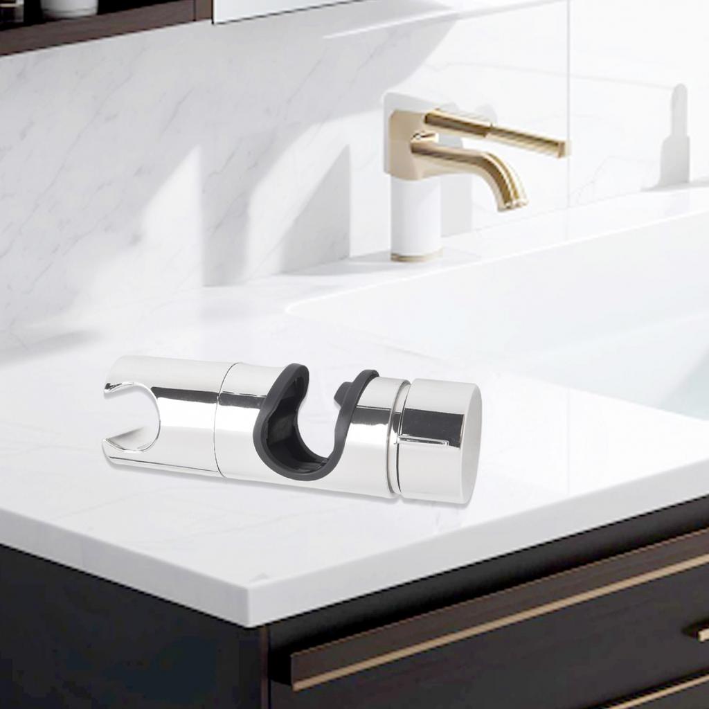 Ersatz Chrom Duschkopfhalterung für Standard-Gleitstangen